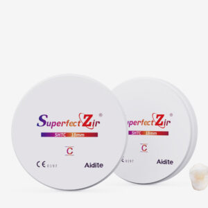 AIDITE WHITE ZIRCONIA DISC